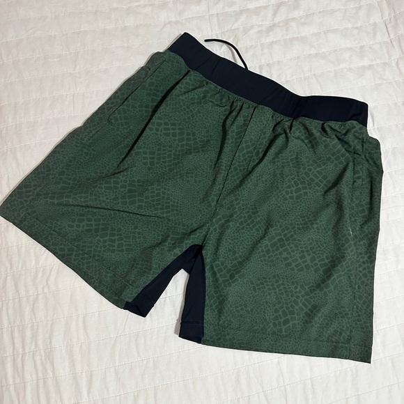 G-Star Other - Men's Green Patterned Shorts